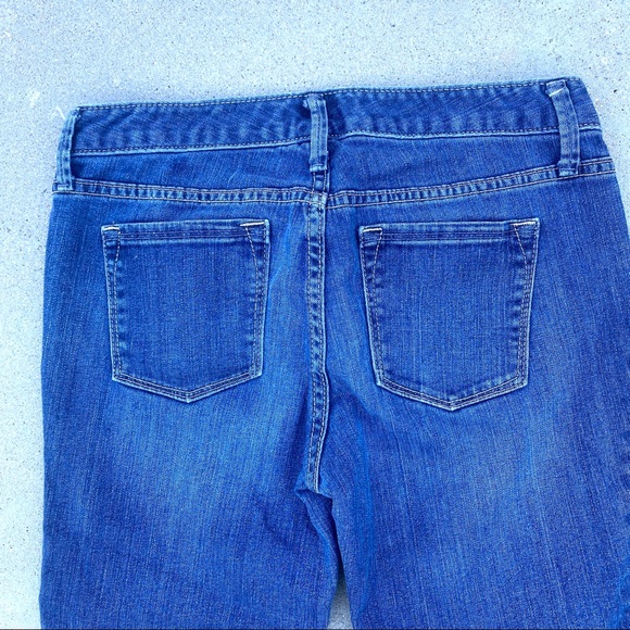 BANANA REPUBLIC jeans Capri cropped denim cuffed women’s blue denim short crop 2 - Picture 8 of 8